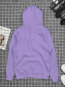 Men Sweatshirts - Màu đỏ tím - Xem 2