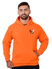 Men Sweatshirts - 橘色 - 查看 2