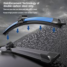 1pc CHMJA 2-In-1 green Water Repellent Wiper Blades, 18 Inch Windshield Wipers , Automotive Replacement Windshield Wiper Blades With Professional CHMJA Water Repellency Formula - Green - View 5