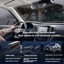 1pc CHMJA 2-In-1 green Water Repellent Wiper Blades, 18 Inch Windshield Wipers , Automotive Replacement Windshield Wiper Blades With Professional CHMJA Water Repellency Formula - Green - View 7