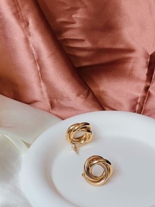 Stud Earrings - Vàng - Xem 3