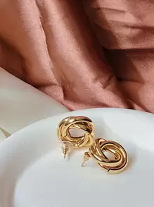 Stud Earrings - Vàng - Xem 6