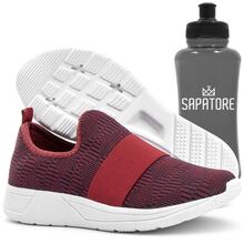 Women Casual Shoes - 紅木色 - 查看 1