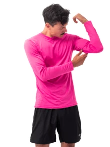 Men T-Shirts - Pink - View 2