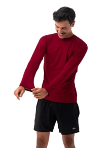 Men T-Shirts - Bordeaux - Übersicht 3