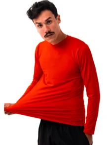 Men T-Shirts - Red - View 1