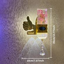 銅色雙頭臥室、客廳、電視背景牆燈,適用於酒店,別墅裝飾照明,具有3種顏色可變光效 - 金色 - 查看 3