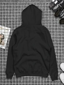 Men Sweatshirts - 黑色 - 查看 3