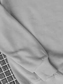 Men Sweatshirts - 灰色 - 查看 4