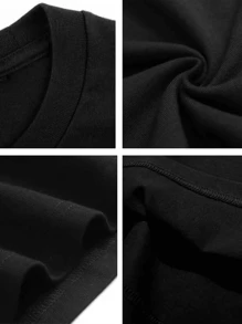 Men T-Shirts - 淺粉色 - 查看 3