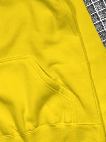 Men Sweatshirts - Màu vàng - Xem 4