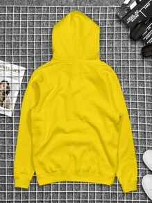 Men Sweatshirts - Màu vàng - Xem 3