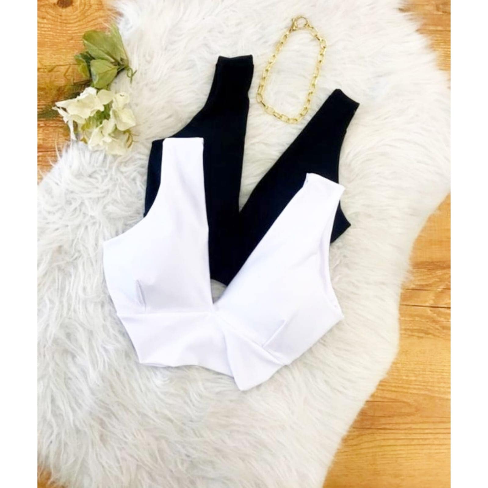 Women Tops - 玫紅色 - 查看 1