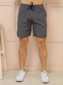 Men Shorts - 深灰色 - 查看 6