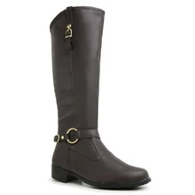 Women Fashion Boots - Rỉ Nâu - Xem 3