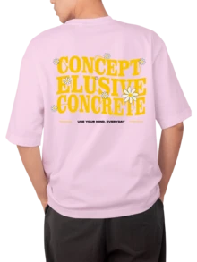 Men T-Shirts - Màu Hồng baby - Xem 2