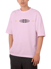 Men T-Shirts - Màu Hồng baby - Xem 1