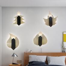 Wall Lamp For Bedroom, New Style Bedside Lamp, Creative Staircase Wall Lamp, Balcony Decoration, Living Room Lamp, Modern And Simple - Black - View 8