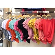 Women Blouses - 橘色 - 查看 3