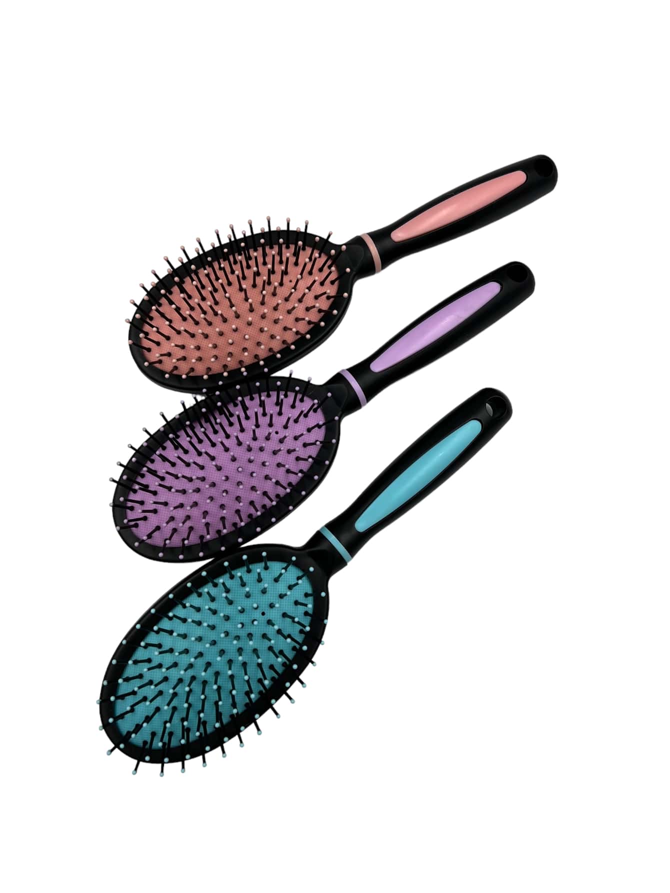 1 Piece Of Dark Hair Comb Anti Friz Resistant Simple Design - 黑色 - 查看 1