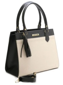 Women Shoulder Bags - Đen và trắng - Xem 2