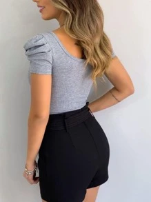 Women Bodysuits - Grey - View 2