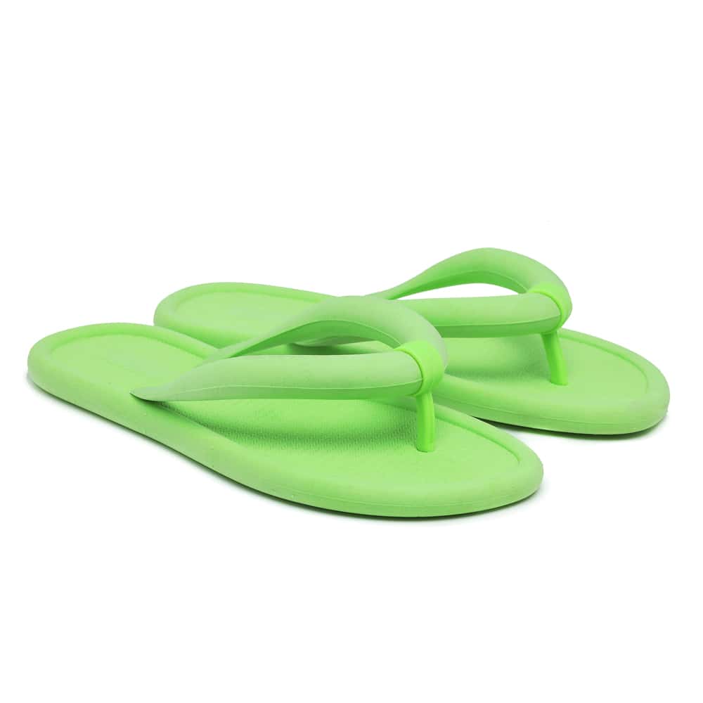 Women Flip-Flops - Màu xanh chanh - Xem 1