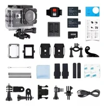 Cámara Deportiva 4k Wifi Con Pantalla Táctil Todo Directo - Negro - Ver 9