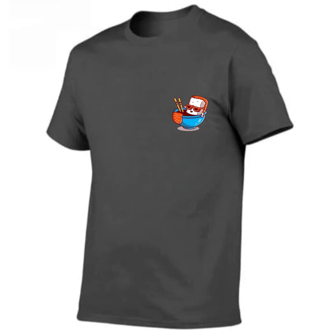 Men T-Shirts - Màu xám đen - Xem 1