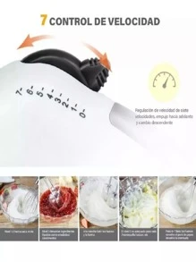 Boma Bm-133 Handheld Electric Domestic Blender 7 Speed - Black - View 4