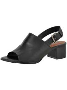 Women Heeled Sandals - Black - View 2
