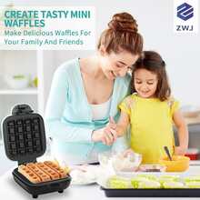 Mini Waffle Maker - Wielokolorowe - Zobacz 5