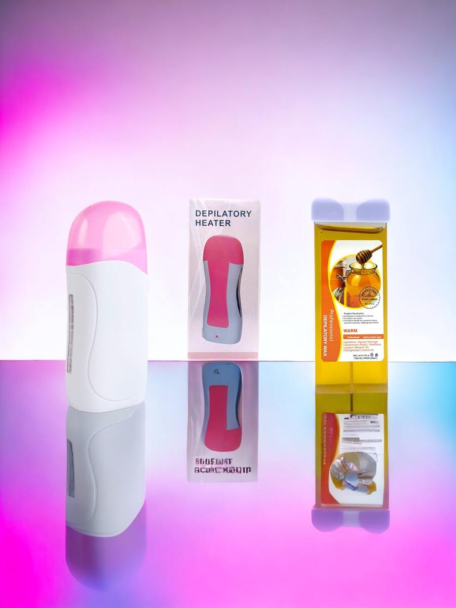 HAIR REMOVAL COMBO MELTER ROLL + WAX BAR (RANDOM AROMA) - Multicolor - View 1
