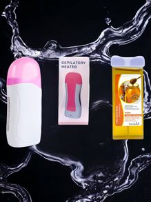 HAIR REMOVAL COMBO MELTER ROLL + WAX BAR (RANDOM AROMA) - Multicolor - View 2