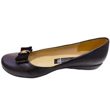 Comfortable And Durable Leather Type School Shoe For School Durable - Black - View 9