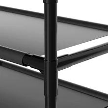 1個 積み重ね可能な シューズラック - ホワイト - チェックする 6