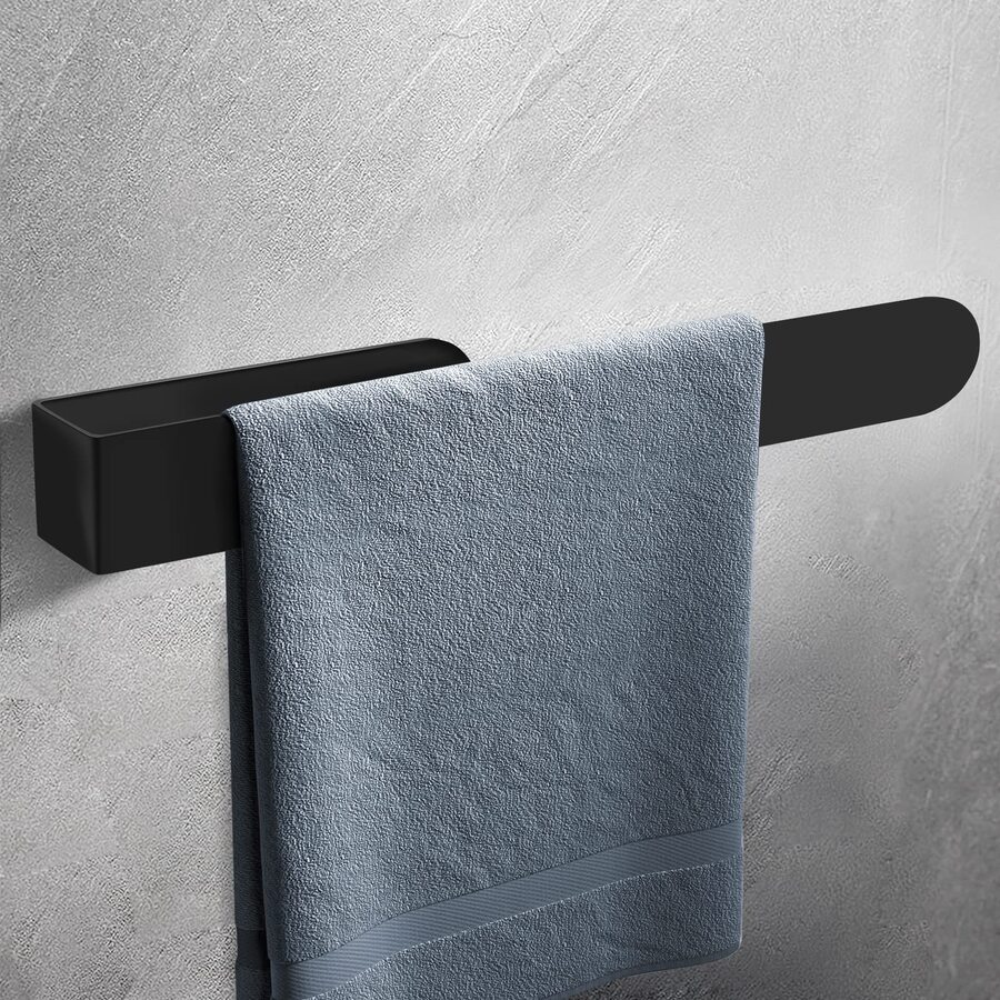 Hand Towel Holder, Bath Towel Bar, Self Adhesive Bathroom Hand Towel Rack Stick On Wall, 304 Stainless Steel Towel Holder