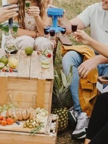 1入創意酒喉&分配器,適用於派對 - 藍色 - 查看 4