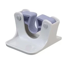 自粘掛式掃把插座和拖把夾,適用於浴室牆面安裝