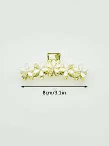 1 pieza Pinza para el cabello con decoración de flor de margarita y cristal de ojo de gato, accesorios para el cabello para mujeres, otoño, viaje, herramientas para el cabello, accesorios para mujeres, cosas para el cabello, otoño, accesorios para el cabello, accesorios para el cabello para mujeres, viaje, accesorios para el cabello, accesorios para mujeres, accesorio para el cabello, accesorios para el cabello de mujeres, herramientas para el cabello, cosas para el cabello, cosas, accesorios de belleza, regalos, viaje, regalos para mujeres, cosas para el cabello, regalos navideños