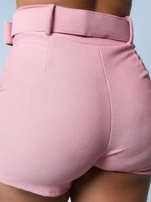 Women Shorts - Màu Hồng Tươi - Xem 2