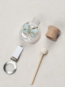 1入組空瓶車出風口夾式香薰擴散器適用於香氛油香水 - 藍色 - 查看 4