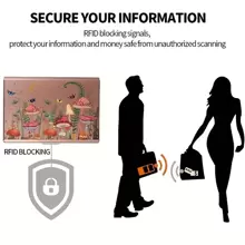 6 槽 Rfid 信用卡夹 超薄金属卡钱包 名片夹 男士女士小卡片盒 黑色卡片夹 女士卡片夹 周年纪念礼物 男士礼物 教师节礼物 礼品创意 男士礼物 男士生日礼物 女士礼物 - 黑色 - 查看 5