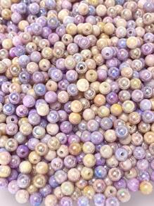 200 piezas perla nacarada, perla glossy #6 - Púrpura malva - Ver 2