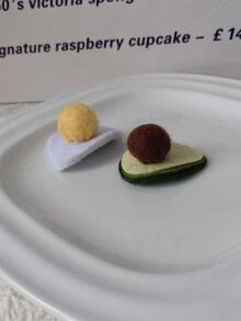 2入組女士創意和可愛的毛毛蟲鳄梨和蛋型髮夾,適用於瀏海,非常適合ins風格攝影