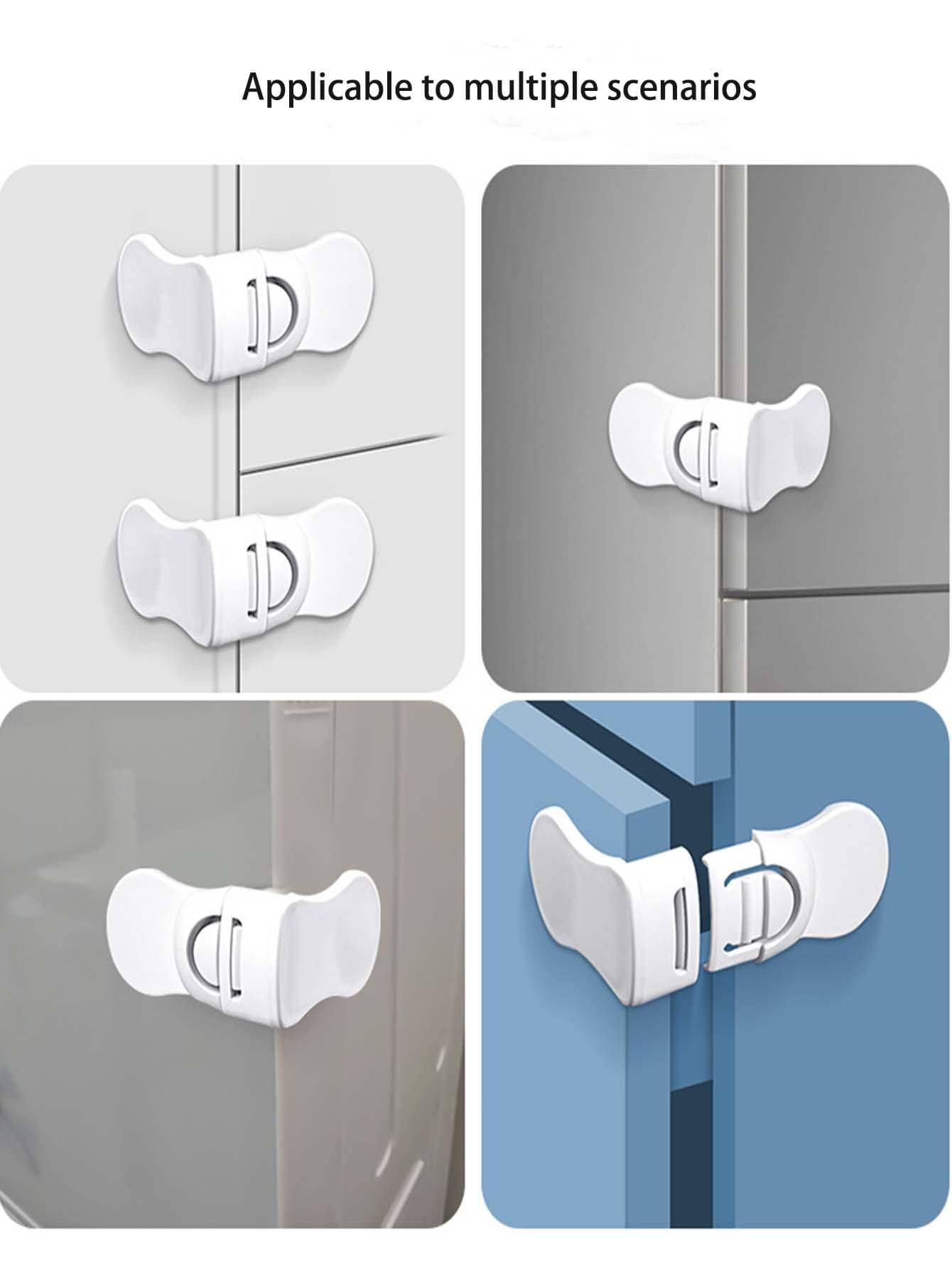 Right-angled Drawer Lock Child Safety Lock Cabinet Door Lock Baby ...