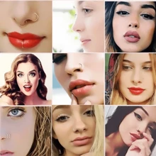 1 Miếng Thanh lịch 316L Thép không gỉ Xoắn Threaded Xuyên Dấu phân cách Vòng mũi Nhẫn Dành Cho Nam Và Nữ , có thể sử dụng Đối với Nhiều Đồ khuyên - Vàng - Xem 4