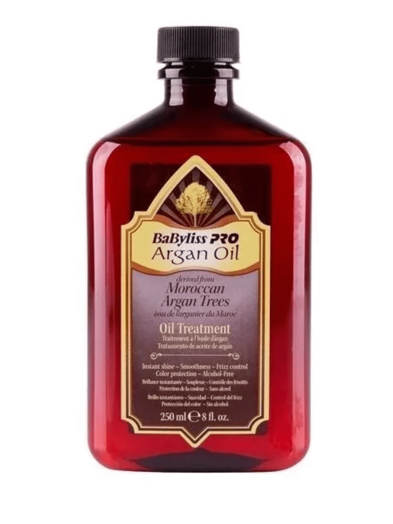 Babyliss Pro Tratamiento Con Aceite De Argán 250ml - Dorado - Ver 1