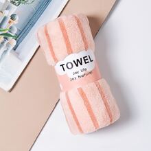 1 Pieza Bufanda Cuadros De Coral En Naranja - Naranja - Ver 1