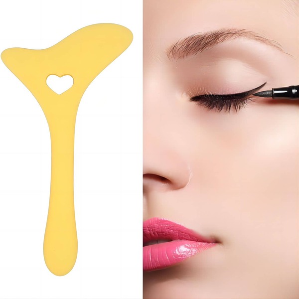 Silicone Eyeliner Makeup Stencils Wing Tips Mascara Drawing Lipstick